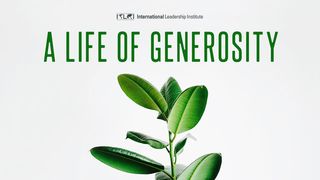 A Life of Generosity Ephesians 5:17 English Standard Version 2016