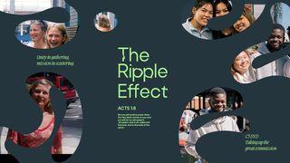 The Ripple Effect Acts 2:42 English Standard Version 2016