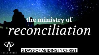 The Ministry Of Reconciliation John 13:14 New International Version