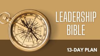 NIV Leadership Bible Reading Plan Psalms 15:1-5 The Message