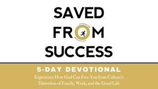 Saved From Success 5-Day Devotional 1 Corinthians 10:31-33 The Message