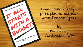 It All Starts With A Budget! משלי 10:9 תנ"ך וברית חדשה בתרגום מודני