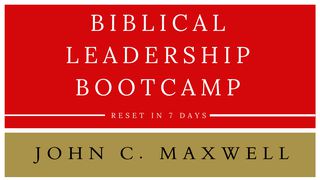 Biblical Leadership Bootcamp Habakkuk 2:20 New International Version