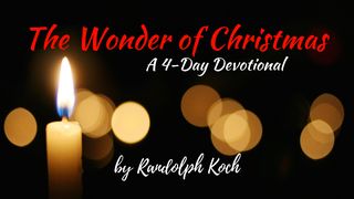 The Wonder of Christmas Luke 2:26-38 New Living Translation