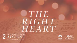 The Right Heart Matthew 1:22-23 Amplified Bible