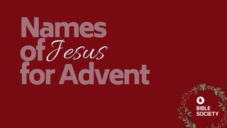 Names Of Jesus For Advent Matthew 12:18-21 English Standard Version 2016