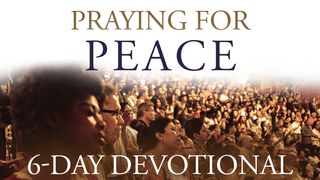 Praying For Peace John 21:3 New International Version