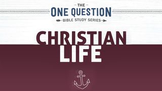 One Question Bible Study: Christian Life Psalms 23:3 New Living Translation