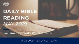 Daily Bible Reading — Sustained By God’s Word Of Faith Judges 6:1-40 New Living Translation