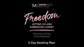 Freedom - Letting Go And Embracing Christ John 8:2-11 New Century Version