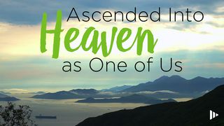 Ascended Into Heaven As One Of Us: Devotions From Time Of Grace  1 Timothy 2:5-6 Amplified Bible