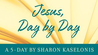 Jesus Day By Day: A 5-Day YouVersion By Sharon Kaselonis Job 19:25-27 New International Version