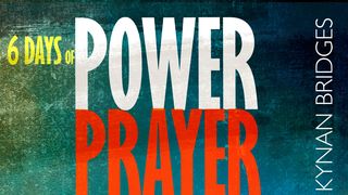 6 Days of Power Prayer Hebrews 3:7-9 New International Version