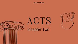 Acts - Chapter Two Acts 2:36-41 New International Version