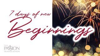 7 Days of New Beginnings Matthew 1:1-5 King James Version