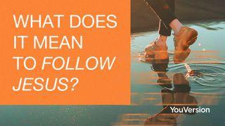 What Does It Mean to Follow Jesus? Jeremiah 29:11-13 New Century Version