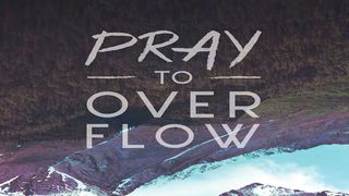 Pray To Overflow Numbers 14:18 New International Version