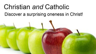 Christian and Catholic! Galatians 2:21 New International Version