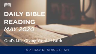 Daily Bible Reading – May 2020 God’s Life-Giving Word of Faith 1 Corinthians 9:13-27 New International Version