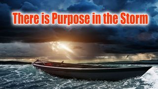 There Is Purpose in the Storm Mark 4:6 King James Version