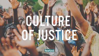 Culture of Justice Luke 19:7 New Living Translation