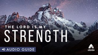 The Lord is My Strength Proverbs 3:21-26 New Century Version