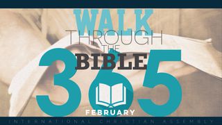 Walk Through The Bible 365 - February Psalms 31:6-18 The Message