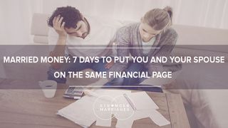 Get On The Same Financial Page In 7 Days Philippians 4:15-19 English Standard Version 2016