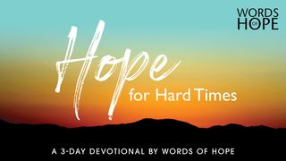 Hope for Hard Times 1 Peter 5:1-7 New International Version