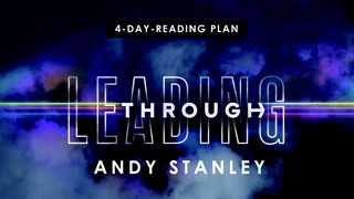 Leading Through John 10:4-5 Amplified Bible