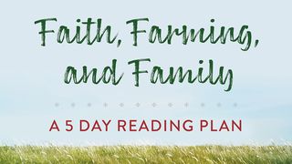 Faith and Farming a 5-Day Youversion by Caitlin Henderson Acts 9:1-16 New International Version