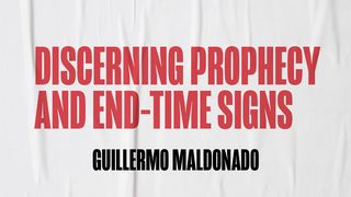 Discerning Prophecy And End-Time Signs  Matthew 24:42-44 New Century Version