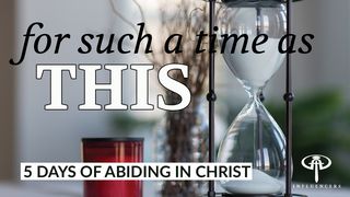 For A Time Such As This Acts 4:32-37 Amplified Bible