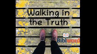 Walking in the Truth Psalms 31:5 New Living Translation