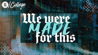 We Were Made for This 1 Peter 4:14 New International Version