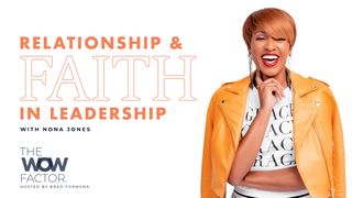 Relationship and Faith in Leadership Proverbs 3:5-12 New Living Translation