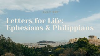 Letters for Life: Ephesians & Philippians Romans 11:13-15 The Message