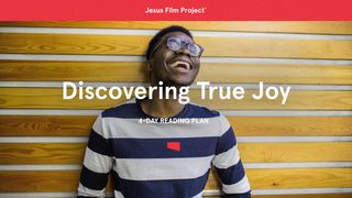 Discovering True Joy John 6:35 New International Version