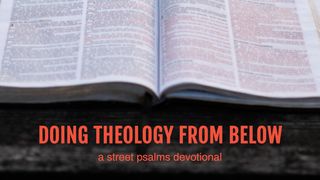 Doing Theology From Below Hosea 6:3 New International Version
