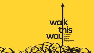 Walk This Way Matthew 20:25-28 New Century Version