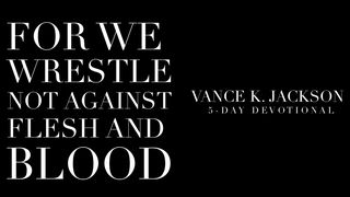 For We Wrestle Not Against Flesh And Blood 2 Kings 6:17 King James Version