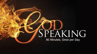 God Speaking Romans 1:3-4 New Living Translation