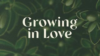 Growing in Love 2 Timothy 3:2-4 American Standard Version