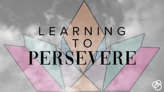 Learning to Persevere  Matthew 14:31 King James Version
