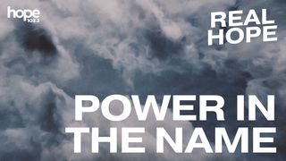 Power in the Name Exodus 17:7 New International Version