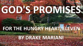 God's Promises For The Hungry Heart, Eleven Jeremiah 33:2-3 The Message