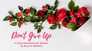 Don't Give Up Esther 4:14 Amplified Bible