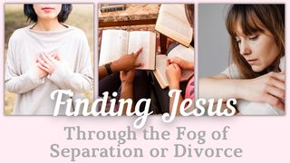 Finding Jesus Through the Fog of Separation or Divorce Hebrews 4:15 New Century Version