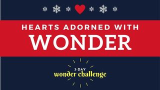 Hearts Adorned With Wonder Matthew 2:1-15 New International Version