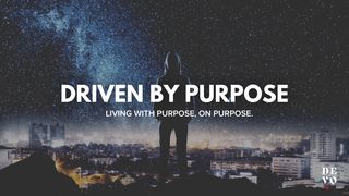 Driven by Purpose John 10:6-10 The Message